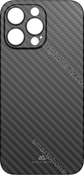 Black Rock Ultra Thin Iced case Flex carbon for Apple iPhone 14 Pro Max black 