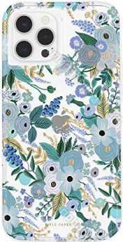 Case-Mate Rifle paper Co. for Apple iPhone 12 Pro Max Garden Party Blue 