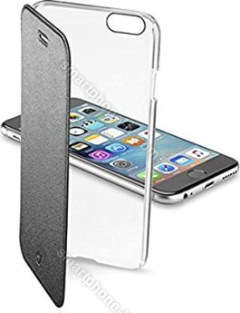 Cellularline clear Book for Apple iPhone 6/6s black 