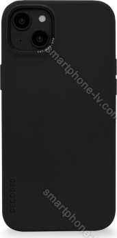 Decoded AntiMicrobial Silicone Back Cover for Apple iPhone 14 Charcoal 