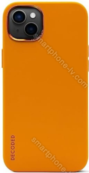 Decoded AntiMicrobial Silicone Back Cover for Apple iPhone 14 Plus Apricot 