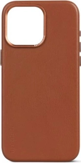 Decoded Leather Back Cover для Apple iPhone 15 Pro Tan