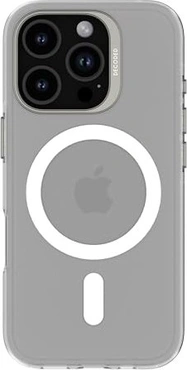 Decoded clear case для Эпл Айфон 16 Про Frosted белый