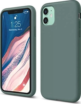Elago Silicone case для Эпл Айфон 11 midnight зеленый
