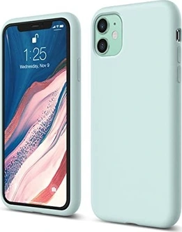 Elago Silicone case для Эпл Айфон 11 baby mint