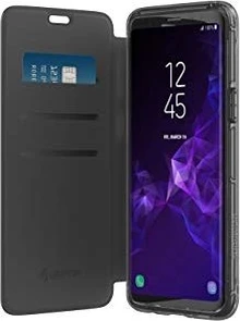 Griffin Survivor clear wallet для Самсунг Галакси S9 черный