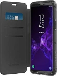 Griffin Survivor clear wallet для Самсунг Галакси S9+ черный