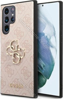 Guess Hard Cover 4G Metal Logo for Samsung Galaxy S23 Ultra pink 