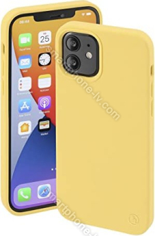 Hama Cover MagCase Finest Feel Pro for Apple iPhone 12/12 Pro yellow 