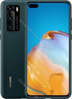 Huawei PU case for P40 ink green 