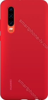 Huawei Silicone car case for P30 red 