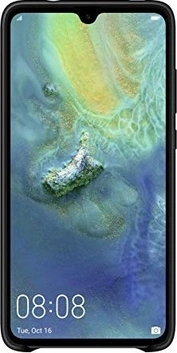 Huawei Silicone car case для Mate 20 черный