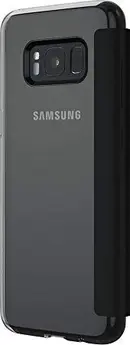 Incipio NGP Folio case for Samsung Galaxy S8+ transparent/black