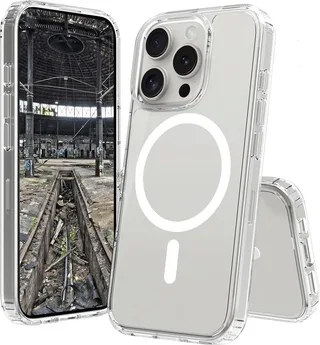 JT Berlin Pankow clear case MagSafe for Apple iPhone 16 Pro Max transparent