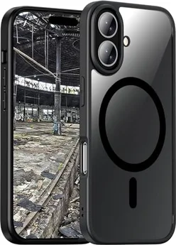 JT Berlin Pankow hybrid case MagSafe for Apple iPhone 16 black