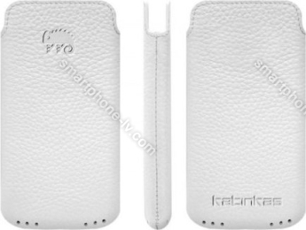 Katinkas Premium leather case for Nokia C7 white 