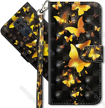 MRSTER Flip case 3D for Xiaomi Redmi Note 9 (various motif) 