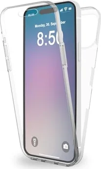 Nalia 360° case for Apple iPhone 16 Pro Max transparent