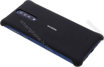 Nokia CC-801 Soft Touch case for Nokia 8 black 