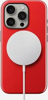 Nomad Sports case for Apple iPhone 15 Pro Night Watch Red