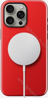 Nomad Sports case for Apple iPhone 15 Pro Max Night Watch Red 