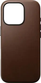Nomad Traditional Leather case for Apple iPhone 16 Pro brown