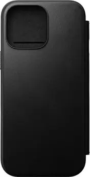 Nomad modern Leather Folio for Apple iPhone 16 Pro Max black