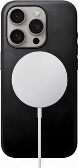 Nomad modern Leather case for Apple iPhone 16 Pro black