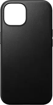Nomad modern Leather case for Apple iPhone 15 black