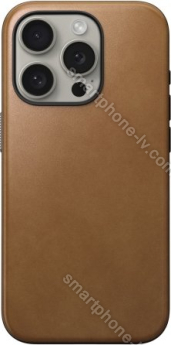 Nomad modern Leather case for Apple iPhone 15 Pro English Tan 