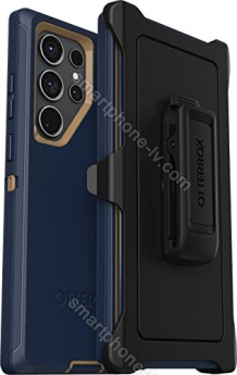 Otterbox Defender for Samsung Galaxy S23 Ultra Blue Suede Shoes 