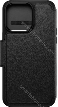 Otterbox Strada Folio MagSafe (Non-Retail) for Apple iPhone 15 Pro Max Shadow Black 