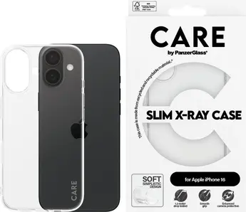 PanzerGlass Care Fashionable case for Apple iPhone 16 X-Ray