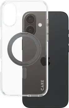 PanzerGlass Care Feature case kickstand MagSafe for Apple iPhone 16 Plus black