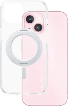 PanzerGlass Care Feature case kickstand MagSafe for Apple iPhone 15 silver