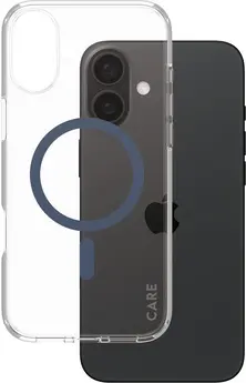 PanzerGlass Care Flagship case Urban Combat MagSafe for Apple iPhone 16 Plus Coronet Blue