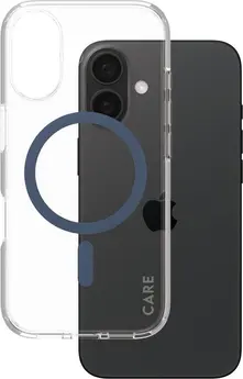 PanzerGlass Care Flagship case Urban Combat MagSafe for Apple iPhone 16 Coronet Blue