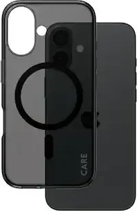 PanzerGlass Care Flagship case Urban Combat Smokey MagSafe for Apple iPhone 16 black