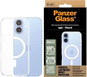 PanzerGlass Hard case MagSafe for Apple iPhone 16 transparent