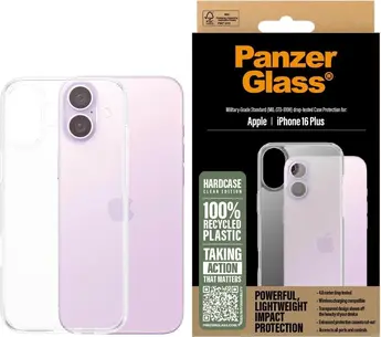 PanzerGlass Hard case for Apple iPhone 16 Plus transparent