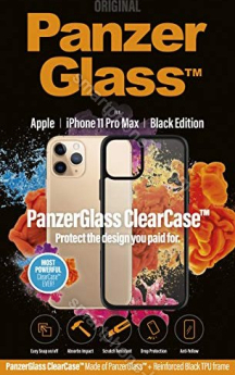 PanzerGlass clear case Black Edition for Apple iPhone 11 Pro Max black/transparent 