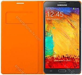 Samsung EF-WN900BO Flip wallet for Galaxy Note 3 orange 