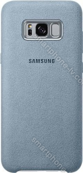 Samsung EF-XG955AM Alcantara Cover for Galaxy S8+ mint green 
