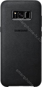 Samsung EF-XG955AS Alcantara Cover for Galaxy S8+ dark grey 