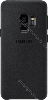 Samsung EF-XG960AB Alcantara Cover for Galaxy S9 black 
