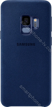 Samsung EF-XG960AL Alcantara Cover for Galaxy S9 blue 