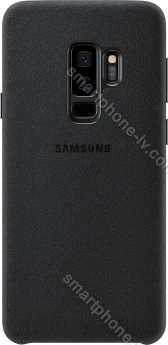 Samsung EF-XG965AB Alcantara Cover for Galaxy S9+ black 