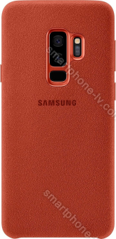 Samsung EF-XG965AR Alcantara Cover for Galaxy S9+ red 