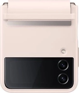 Самсунг Flap Leather Cover для Галакси Z Flip 4 Peach