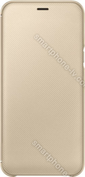 Samsung Flip wallet for Galaxy A6 (2018) gold 